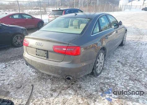 2014 Audi A6 2.0T Premium z USA, uszkodzony, nr VIN WAUGFAFC9EN059785